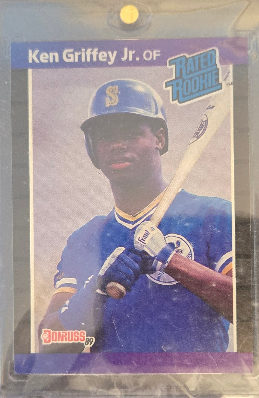 Rookie Ken Griffey Jr. Baseball Collection Card