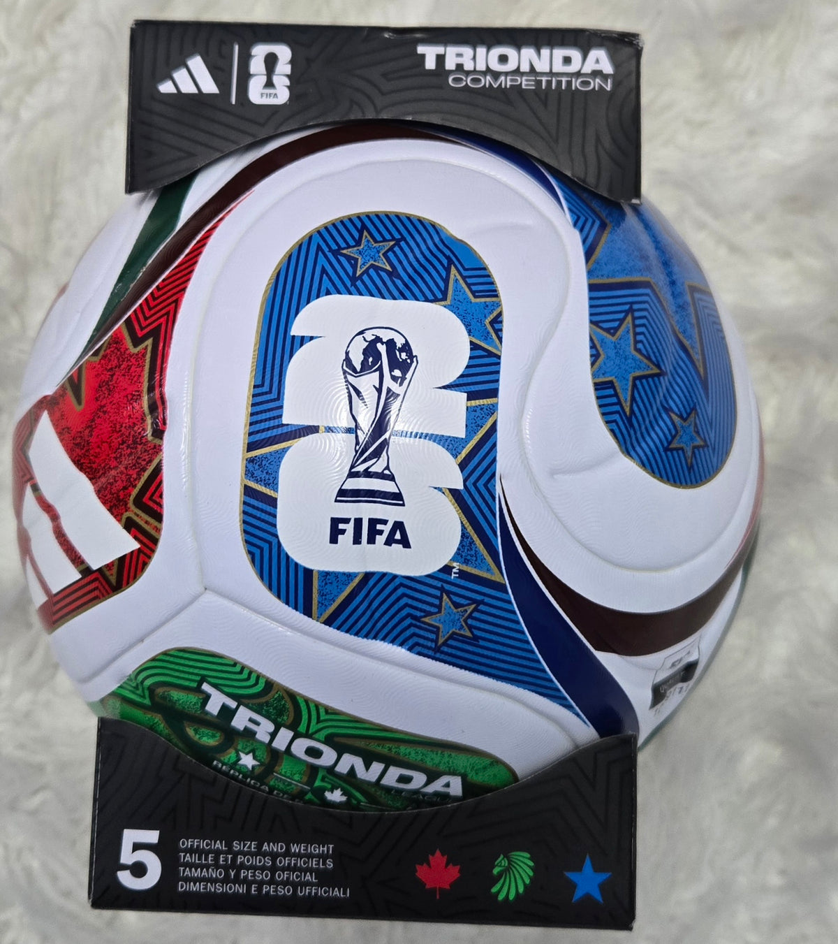 Pro Competition 5 FIFA World Cup Soccer Ball