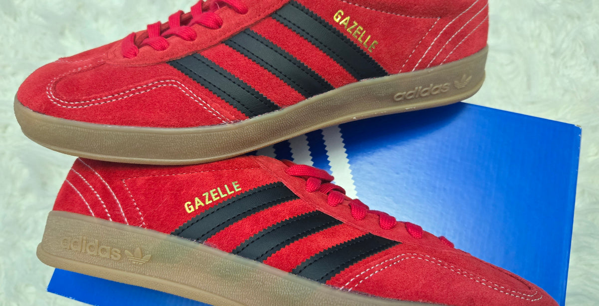 Adidas Gazelle Indoors ( 9 ) Fire Red