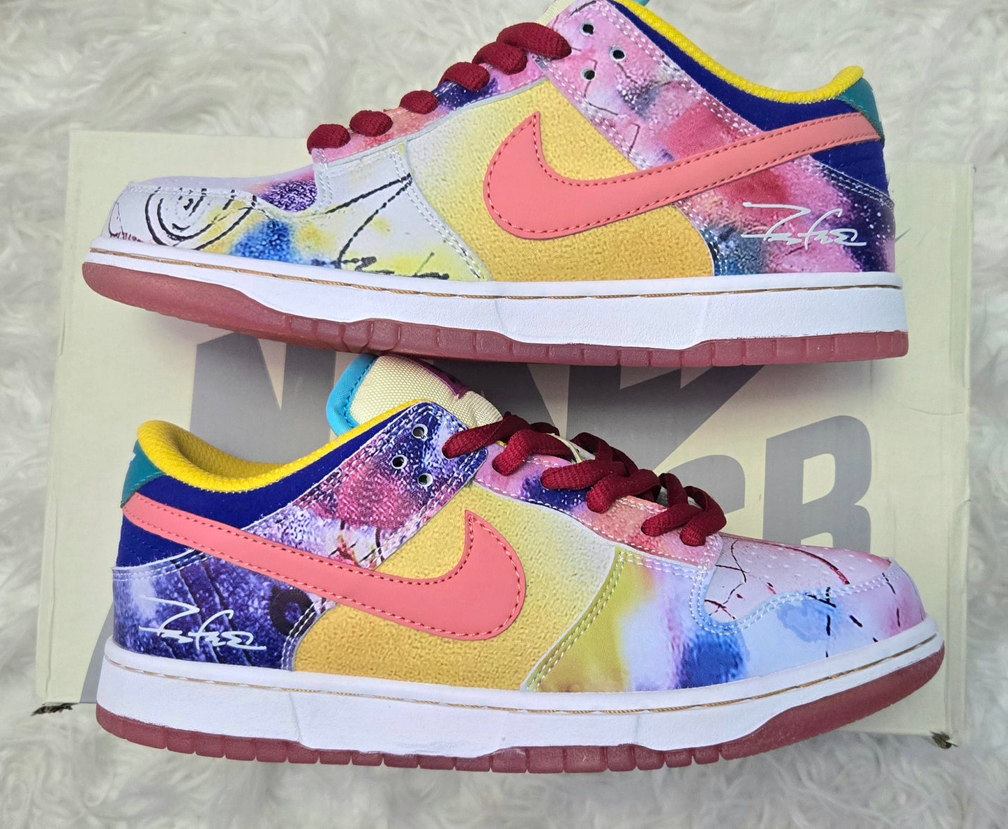 Nike SB Futura Lab Sunblush ( 8.5, 6.5 )