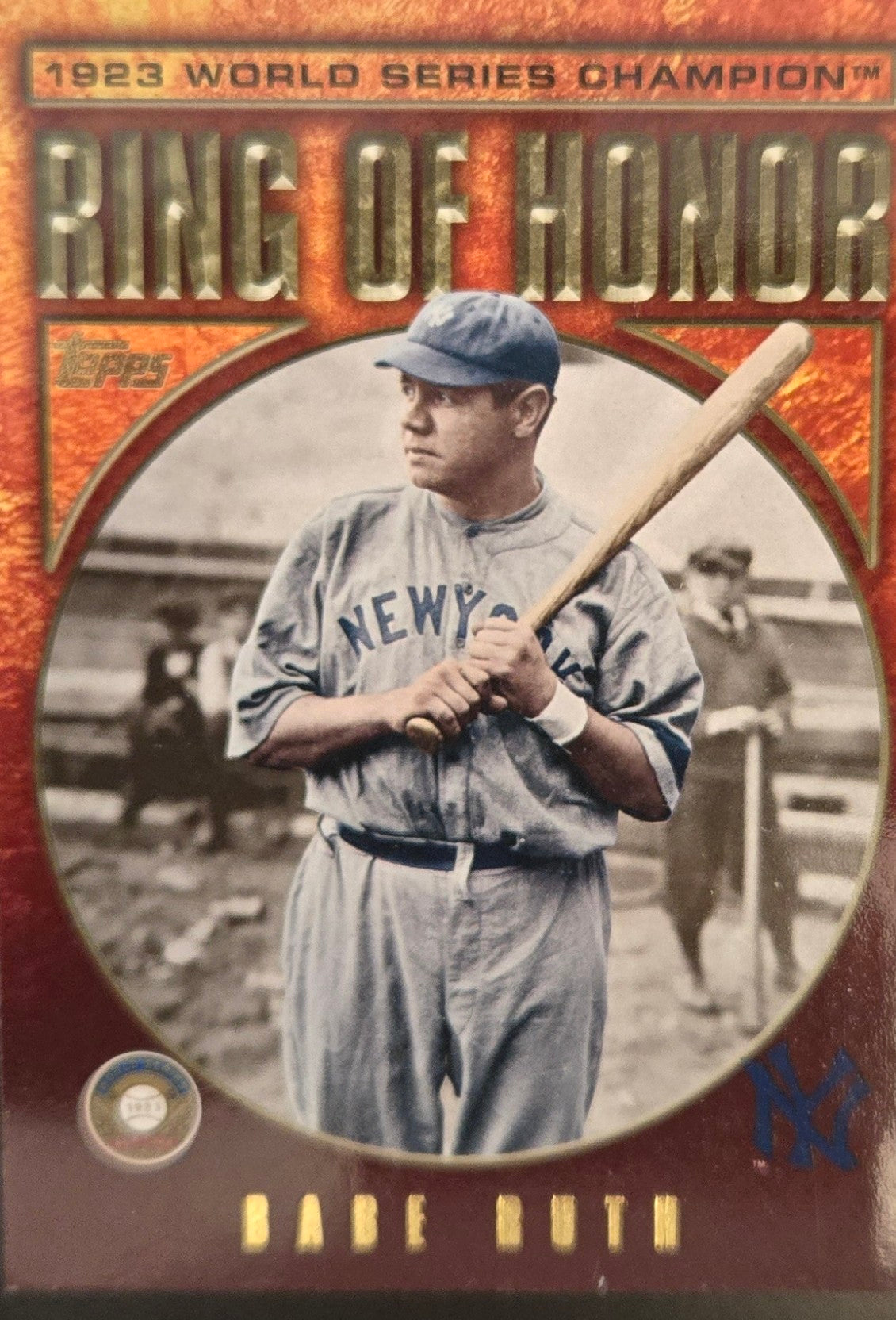 Ring of Honor: Babe Ruth Baseball Collection Card