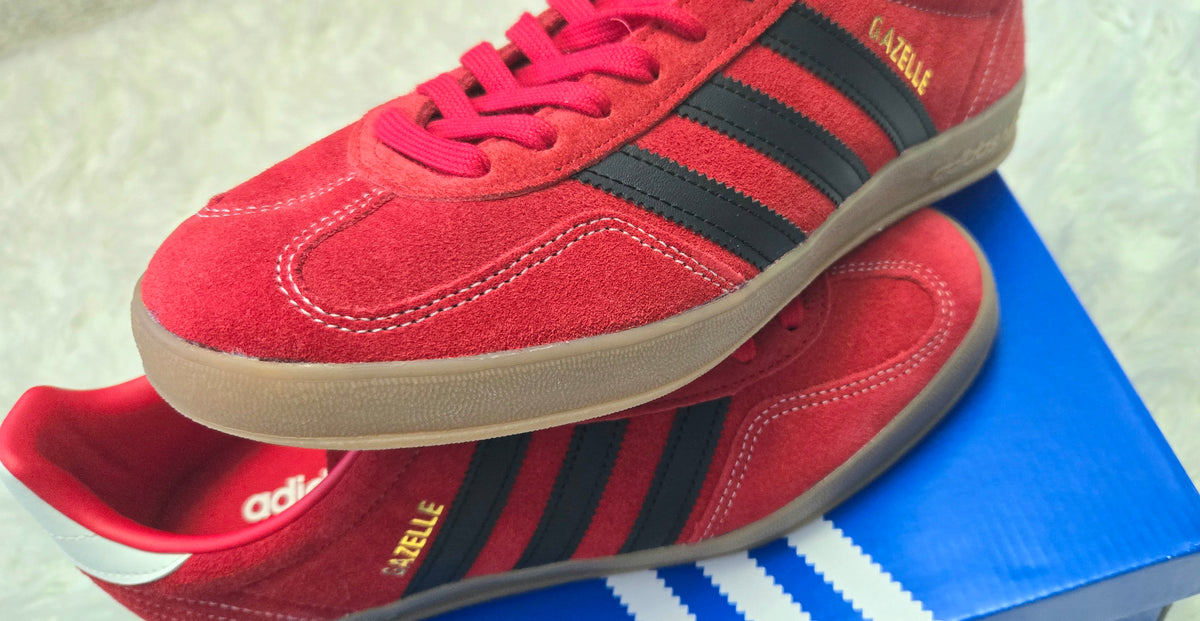 Adidas Gazelle Indoors ( 9 ) Fire Red